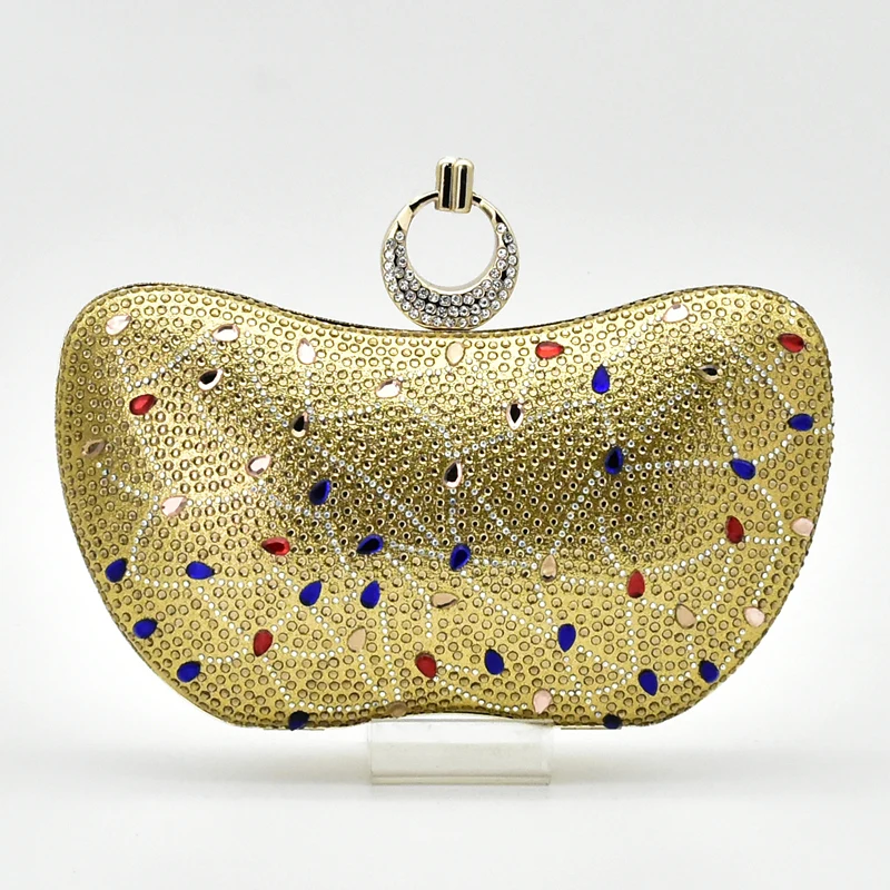 Um Spiel grün königliches Gold Blau Frauen Schuh Tasche Gold silber Mit Italienische Strass Afrikanische Verziert Und Schuhe Taschen Set Passenden rot In orange qwFwCIpXx