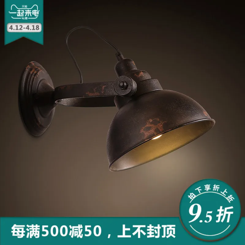 

Edison Loft Industrial Vintage Lifting Pulley Wall Lamp Antique American Retractable Pulley Wall Scone Lamp For Cafe Club Bar