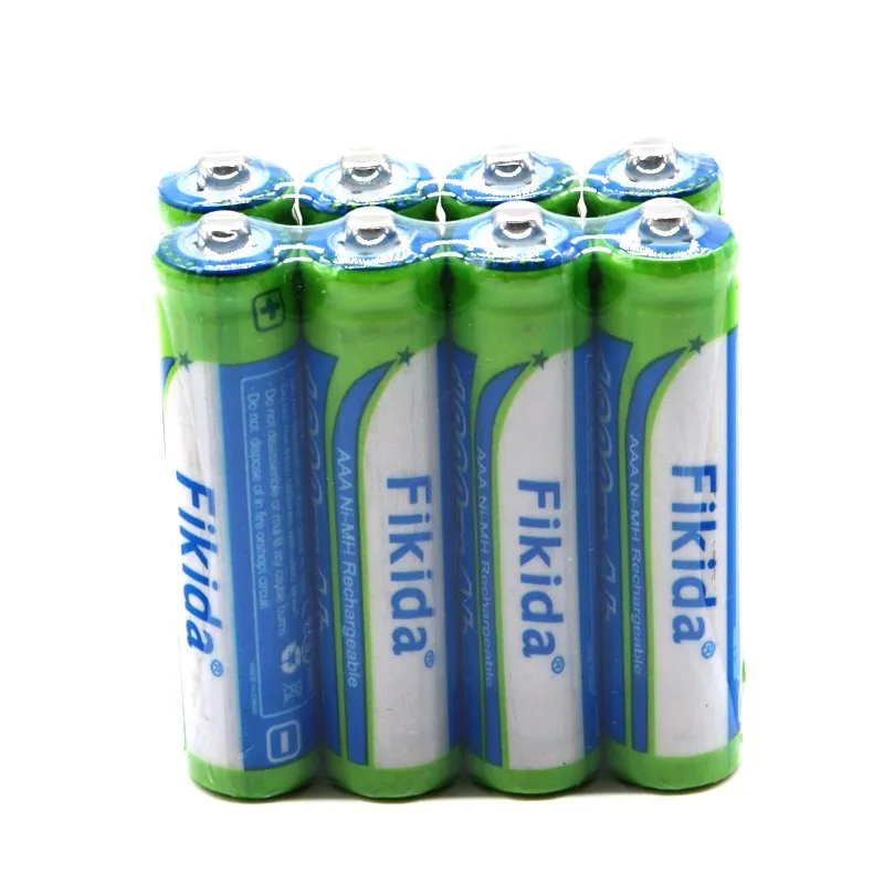 Fikida 1800mAh Ni-MH AAA батареи 1,2 V перезаряжаемые батареи Ni-MH батареи для камеры, игрушки светодиодный фонарь