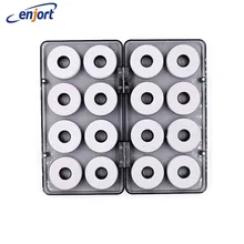 Enjort основная катушка для лески коробка разматывателя коробки с принадлежностями хранения круговой вал рыболовные снасти Рыба шестерни 16 в 1 комплект