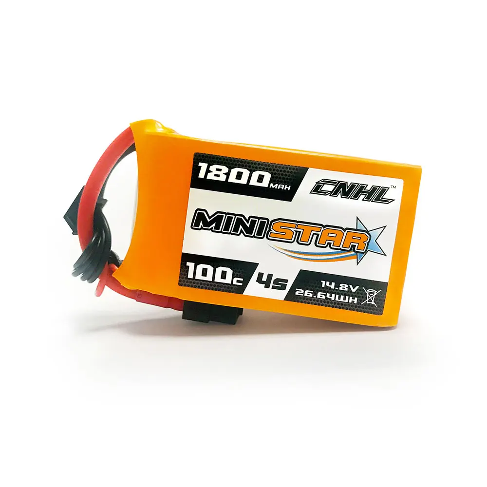 2 шт CNHL MiniStar 1800mAh 4S 14,8 V 100C Lipo батарея