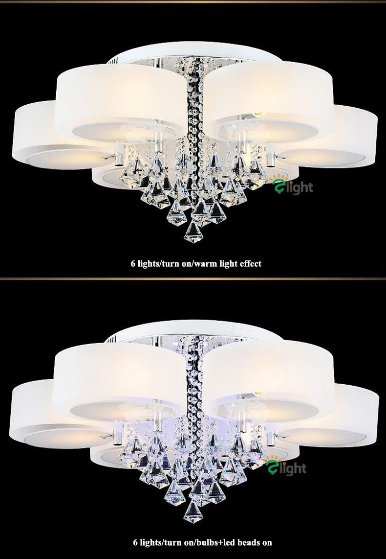 Lustres de Cristal Lustre de Teto Sala de Jantar Lustre Moderno Dimmable Levou Iluminação Luminaria Acrílico Anel Luzes da Levou Dispositivo Elétrico 10 High Quality modern lustres
