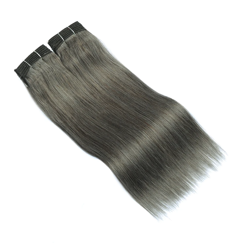 Brilhante estrela cabelo cinza pacotes de cabelo