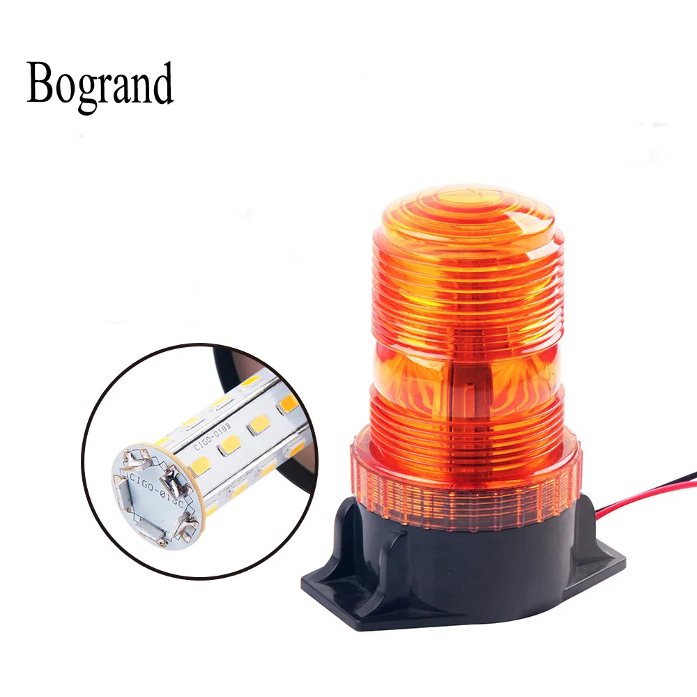 Emergency Beacon Strobe Signal Warning Light Steady Flash Rotary DC12V Green