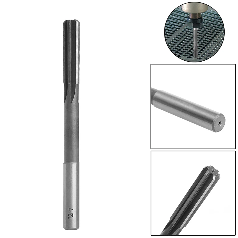 12mm HSS Straight Shank Chucking Reamer Machine Reamer Milling Cutter