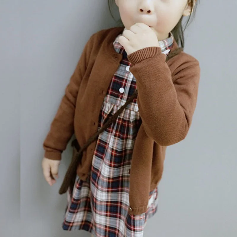 Baby Sweaters Autumn Toddler Boys Sweater with Pocket Kids Girl Clothes