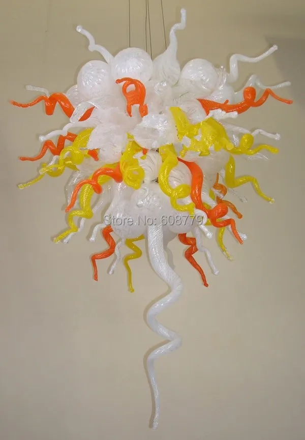 

Free Shipping Artistic 100% Handmade Glass 220v Pendant Lighting Fixtures