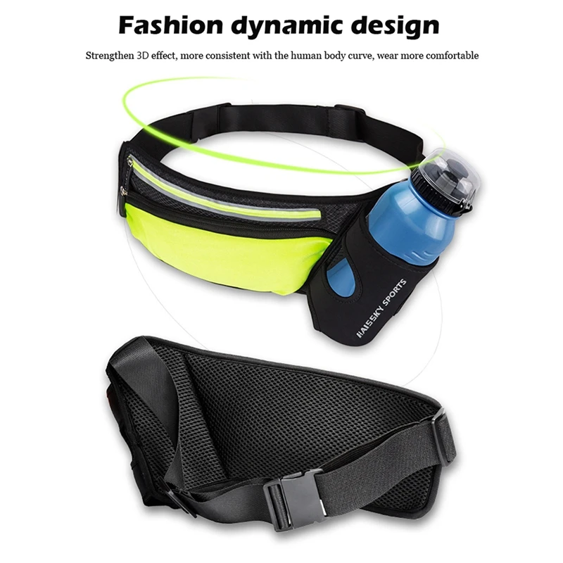 Outdoor Sports Pockets Large-Capacity Running Pockets Breathable Close-Up Bag Sports Bottle Pockets Riding Hiking