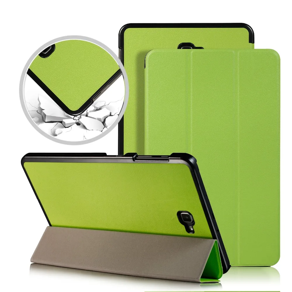 

funda tablet case For Samsung Galaxy Tab A6 10.1 SM-T580 T585 Protective Stand cover For Samsung Tab A 10.1 2016 case