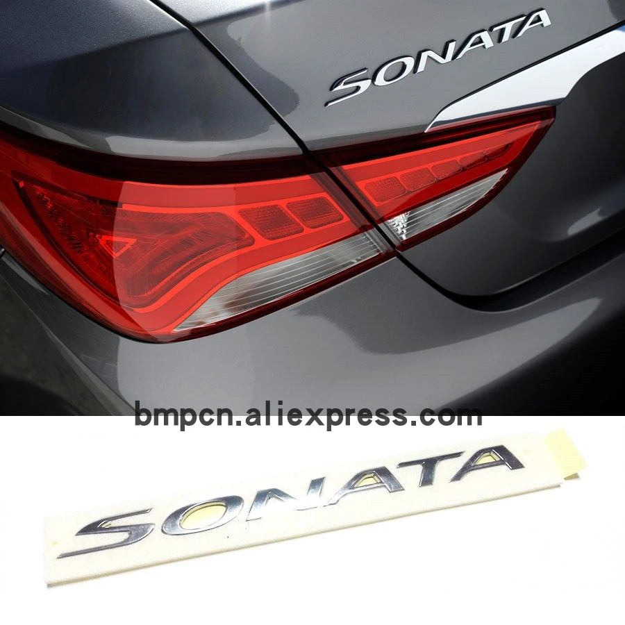 Для Sonata YF I45 2011+ логотип SONATA эмблема задний багажник 863103S000