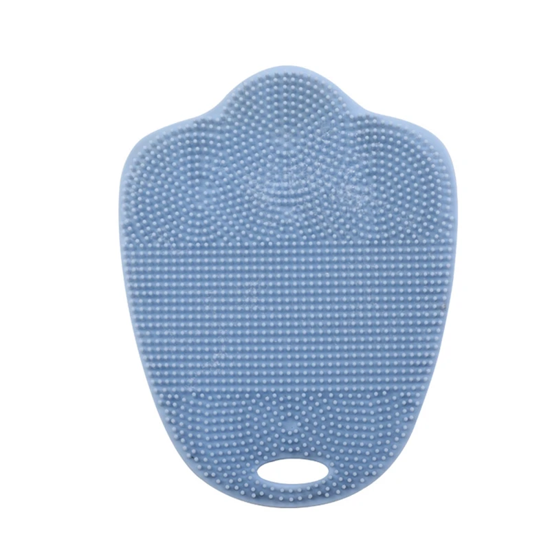 

11*8.5*1cm Antibacterial Silicone Cleaning Pad Scrubber Clean Tool Scrub & Bodys Treatment Maquillajes Para Mujer