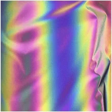 Best Offers 135CM*100CM Iridescence Reflective Fashion Magic Rainbow Cloth Variable Color Brilliant Reflecting Light Fiber Fabric Best Offers 135CM*100CM Iridescence Reflective Fashion Magic Rainbow Cloth Variable Color Brilliant Reflecting Light Fiber Fabric