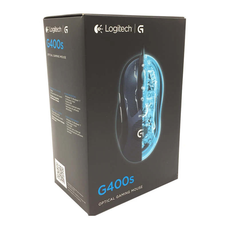 На подлинный и Проводная оптическая игровая мышь logitech G400s 4000 точек/дюйм без розничная коробка