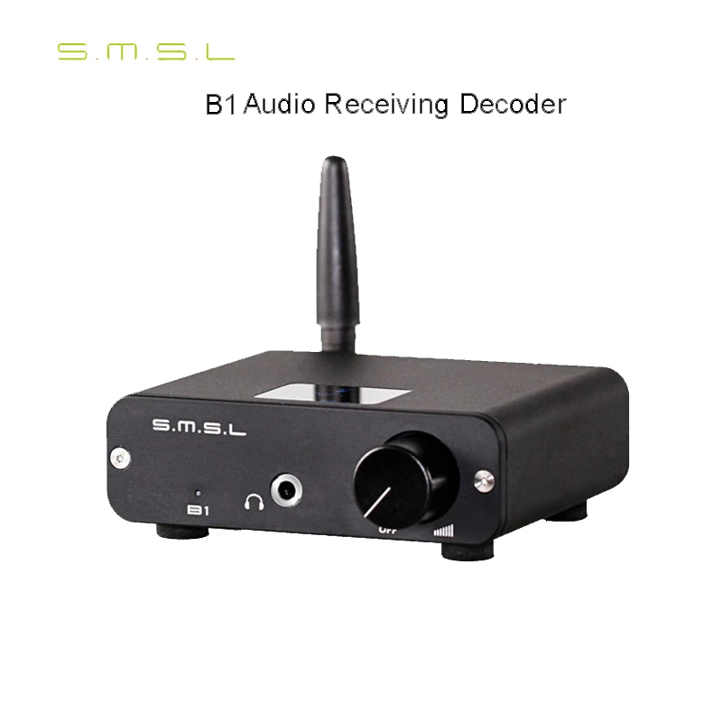 

DAC SMSL B1 Digital Turntable Hifi Audio Receiver Decoder Bluetooth CSR 4.2 Support APT-X High-fidelity Stereo Optical Coaxial