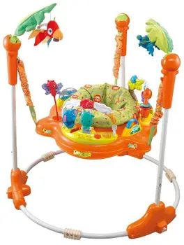 

360 Degree Swivel Seat Early Education Three-speed Adjustment Infant Swing Chair Jumping Fitness Chair Baby Rocker 3-20M