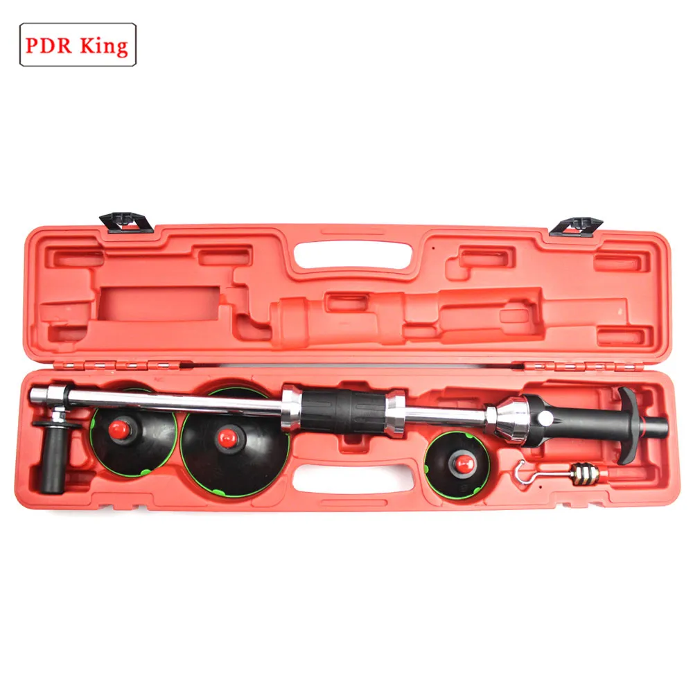 Handle pump suction cups dent puller slide hammer with 3 Pads Puller