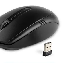 Metoo e0 эргономичный 2.4 г Беспроводной оптический мобильных игр Мышь с USB nano-приемник для портативных ПК компьютера 3 Пуговицы