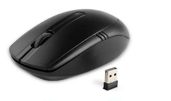 

METOO E0 Ergonomic 2.4G Wireless Optical Mobile Gaming Mouse with USB Nano Receiver for Laptop PC Computer 3 Buttons
