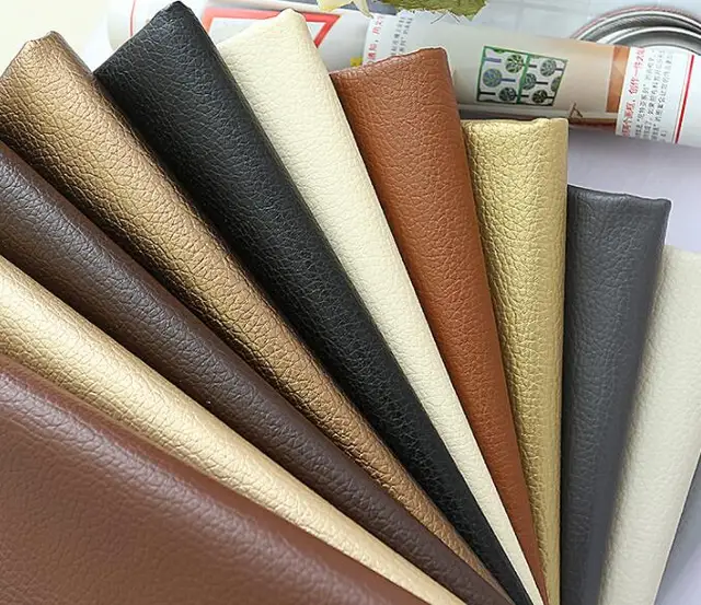 50x140cm Big Lychee Pu Leather Faux embossed leather, Faux Leather