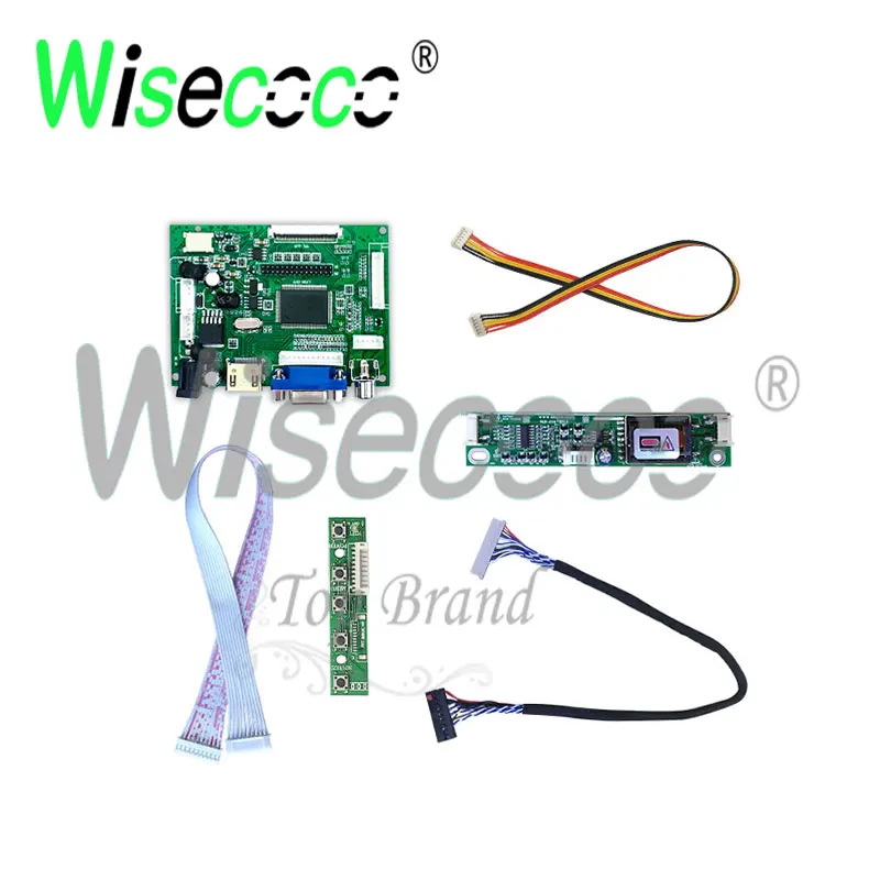 12 Zoll 800x600 TFT-LCD Display Nits Helligkeit Industrie-Bildschirm lvds 20-polige Controller-Karte