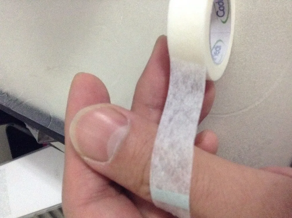 12rolls 1.25cm*4.5m CADUMEDI Microporous Paper Tape non woven tape