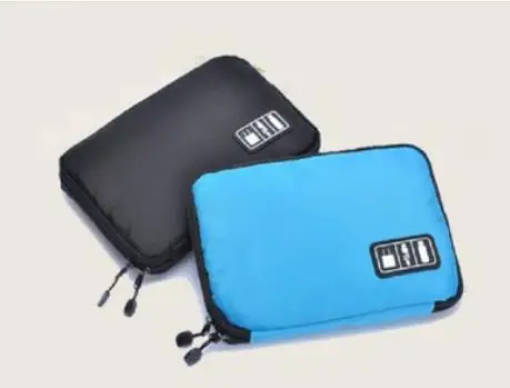 

Harphia pencil bag digital storage Nylon with zipper school office supplies pen case stationery