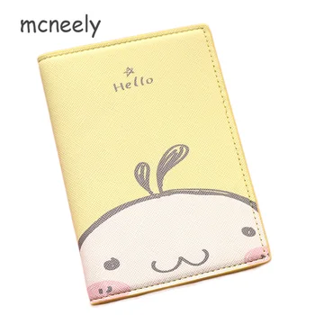 

Mcneely Cartoon Whale Passport Cover Travel Passport Case Card Packge Hot Kids bank card Communication card protection bag