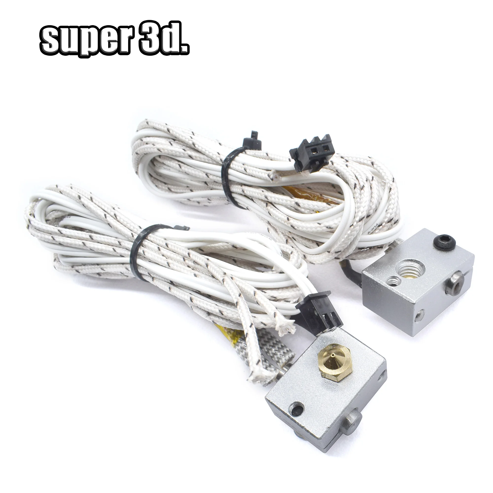 Kit de Bocal de Impressora 3d 12v 24v 50w 04 mm 100cm Tubo Cabo para 175 mm E3d v6 J-head Hotend - Imagem 5