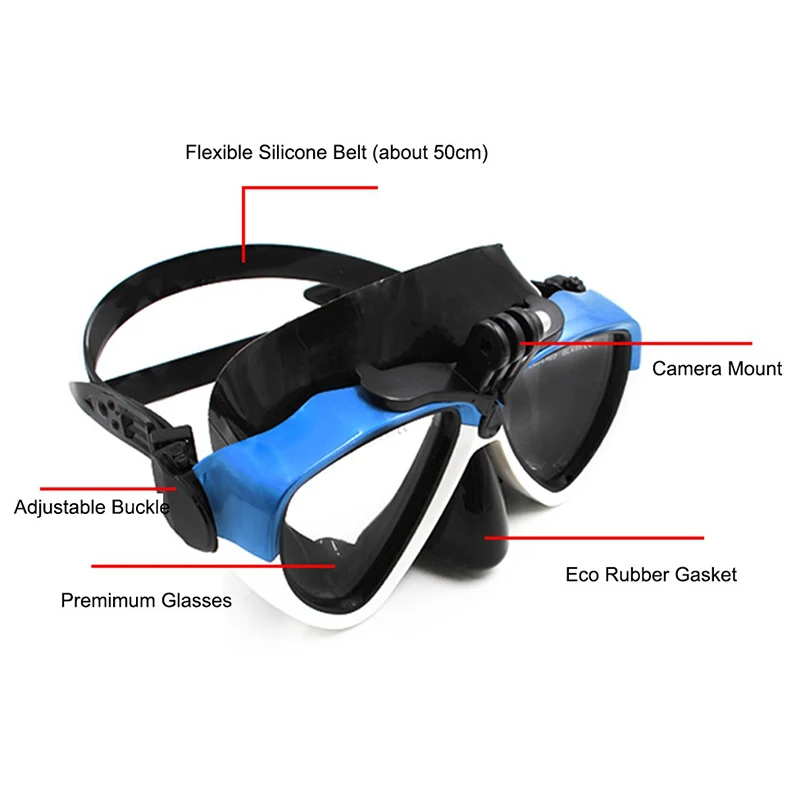 4x Silicone Adjustable Swim Goggles Eyewear Straps Diving Racing Spectacles Cord 