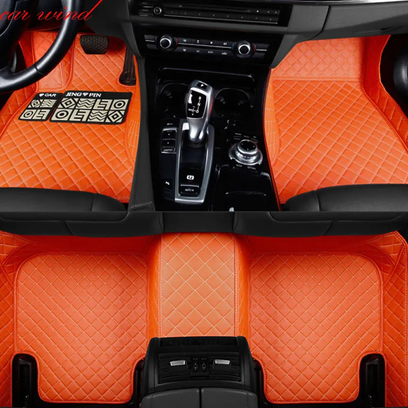 Car Wind Auto car floor Foot mat For fiat 500x freemont palio 500l