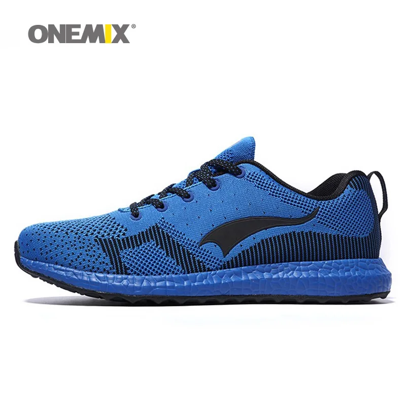 ONEMIX Running font b Shoes b font for Man Lightweight Breathable Air Cushioning Men Lace Up