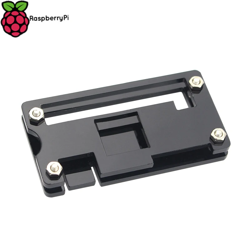 Raspberry Pi Zero W беспроводной акриловый чехол с радиатором прозрачный черный синий