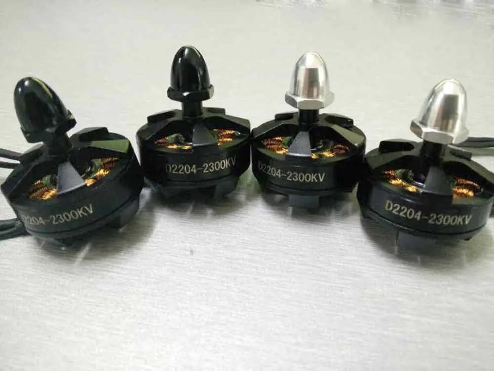 Бесщеточный мотор для мультикоптера 4 шт. 2300kv 2804 D2204 CW CCW высокое качество + номер