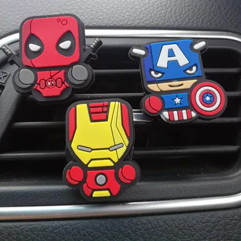 

3pcs/set Car Air Freshener Hero Figure Automobile Interior Air Vent Clip Decoration Perfume Smell Ornaments
