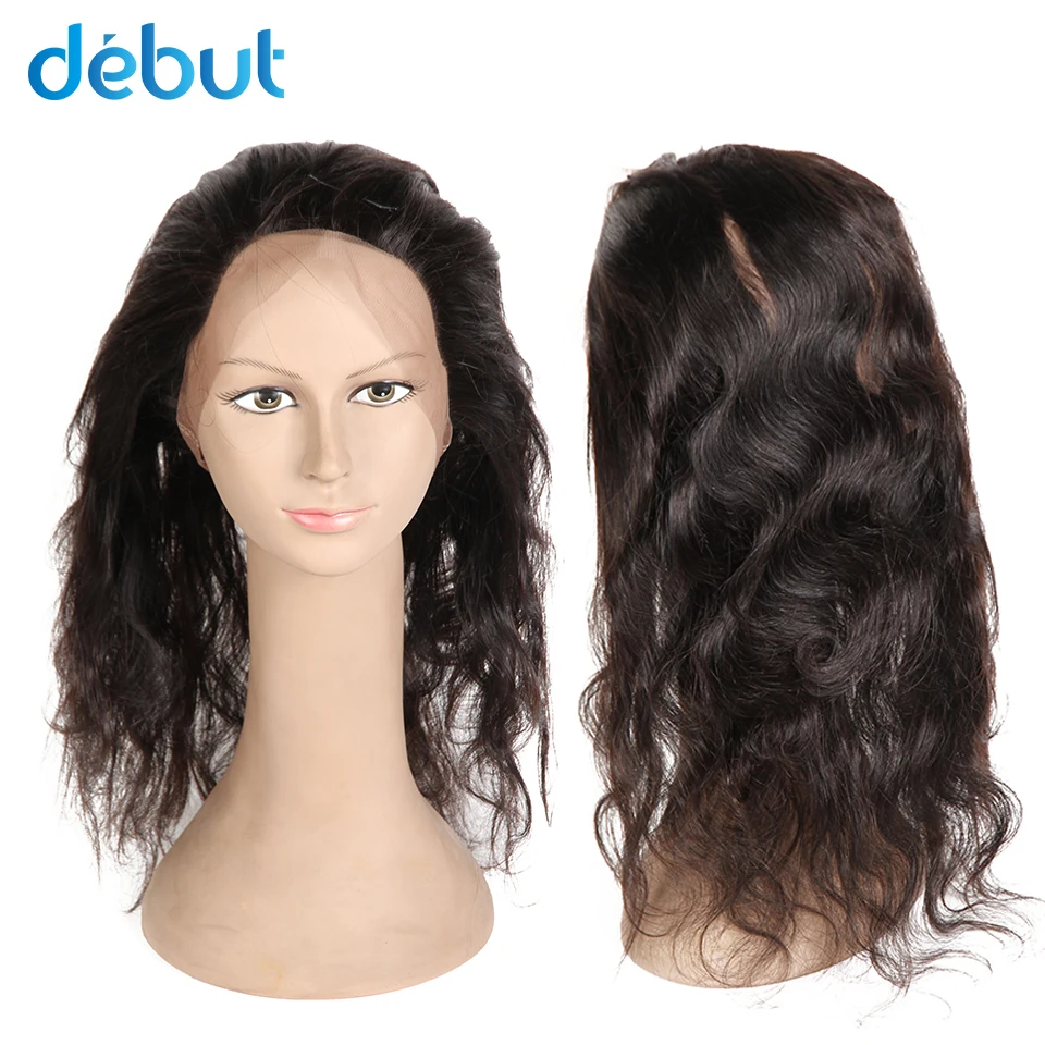 

Debut Remy Brazilian Human Hair 360 Lace Frontal Body Wave Can Dye Cheap Price Human Hair Frontal For Black Women 24h Service