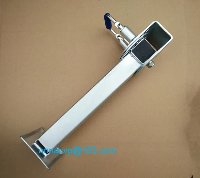 stabilser Legs Drop Down With Plate 440mm Caravan parking legs cap 2tons, prop stands 4