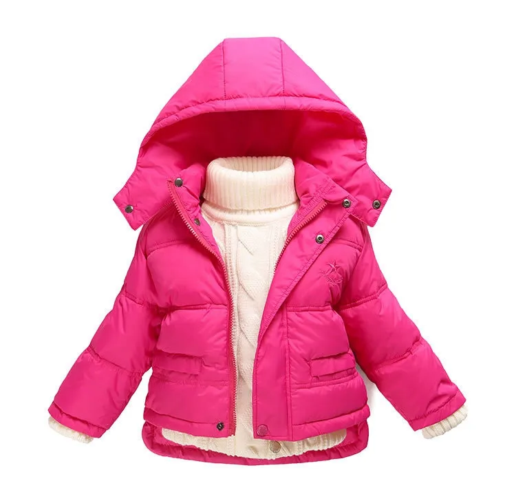 Fashion 80% Eiderdown Baby Girl Winter Coat Newborn Snowsuit For Baby Boys Duck Down Outerwear Clothes For Children Jackets (2)
