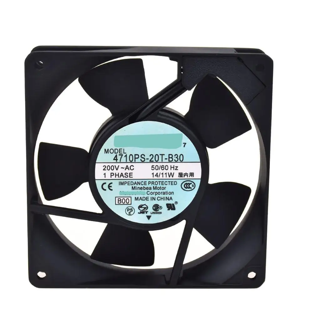 Для NMB BAT fan 4710PS 20W B30 200Vac 14/11W 120*120*25 мм охлаждающий вентилятор процессор