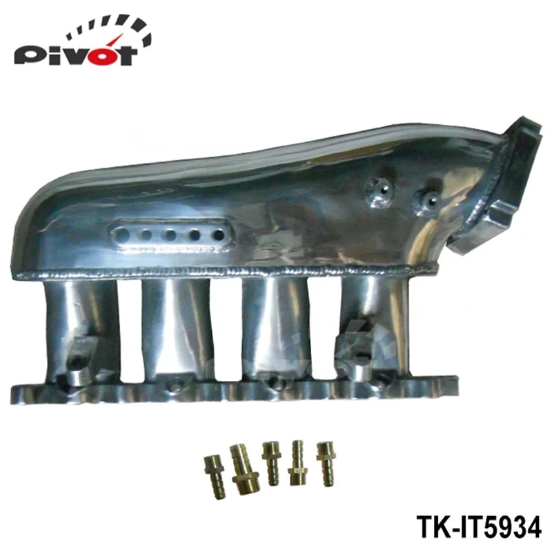 Pivot -Engine Swap Turbo Intake Manifold For Mitsubishi EVO 4-9 4G63 High Performance Polished TK-IT5934