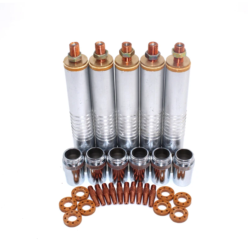 

Welding machine parts NBC200 spool gun torch head tube barrel welding tips shield cups gas ring for MIG MAG NBC welding machine