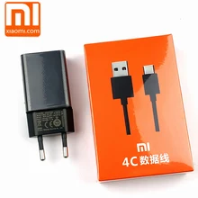 Xiaomi Charger Mi 5 5X 5A mi5 mix max 2 a1 Phone Qualcomm Quick Charge 2.0 Usb Wall Adapter Fast Charging Type C Cable