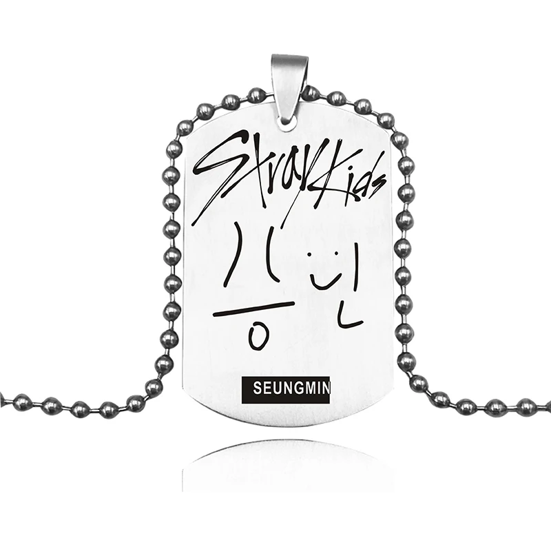 Бродячий детский член день рождения Подпись кулон серебро Нержавеющая сталь ожерелье аксессуары для мужчин женщин подарок на день рождения - Окраска металла: 9