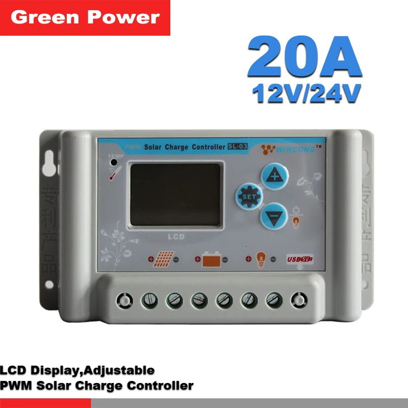 Us 22 55 47 Off Sl03 20a 12v 24v Lithium Battery Solar Controller Lcd Display Timer Lighting Control Charger To For Supply In Us 22 55 47 Off Sl03 20a 12v 24v Lithium Battery Solar Controller Lcd Display Timer Lighting Control Charger To For Supply In