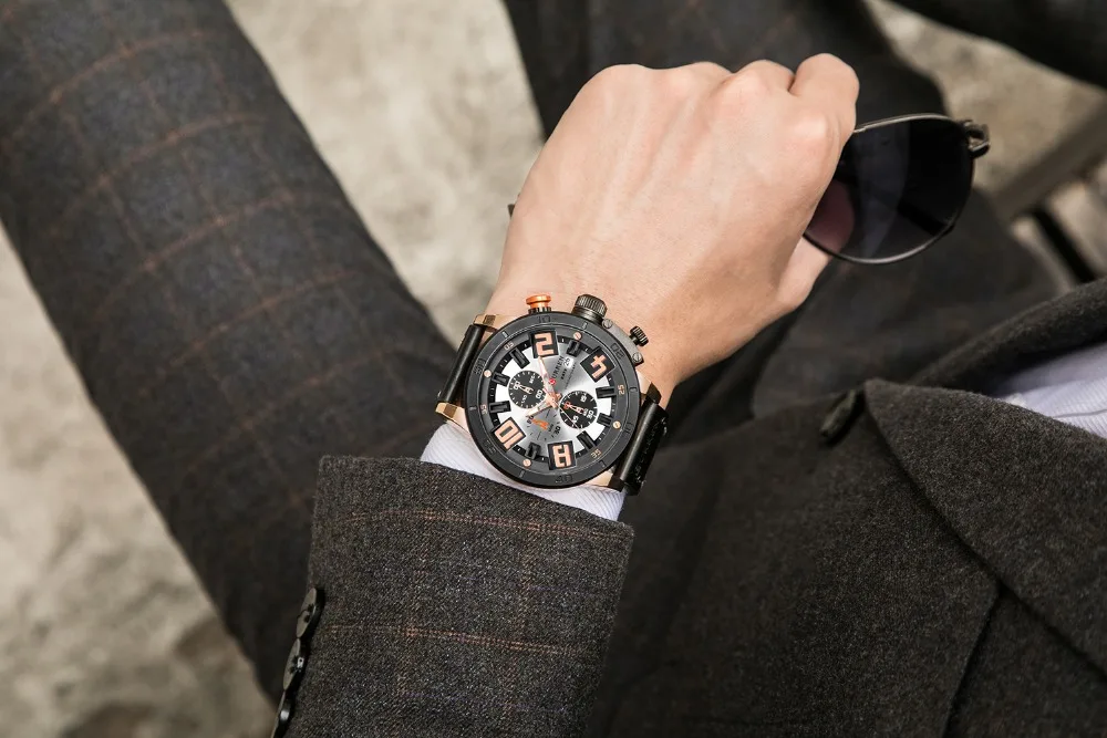 Топ бренд CURREN часы мужские спортивные наручные часы Бизнес Кварцевые часы мужские часы кожаные часы montre homme relogio masculino