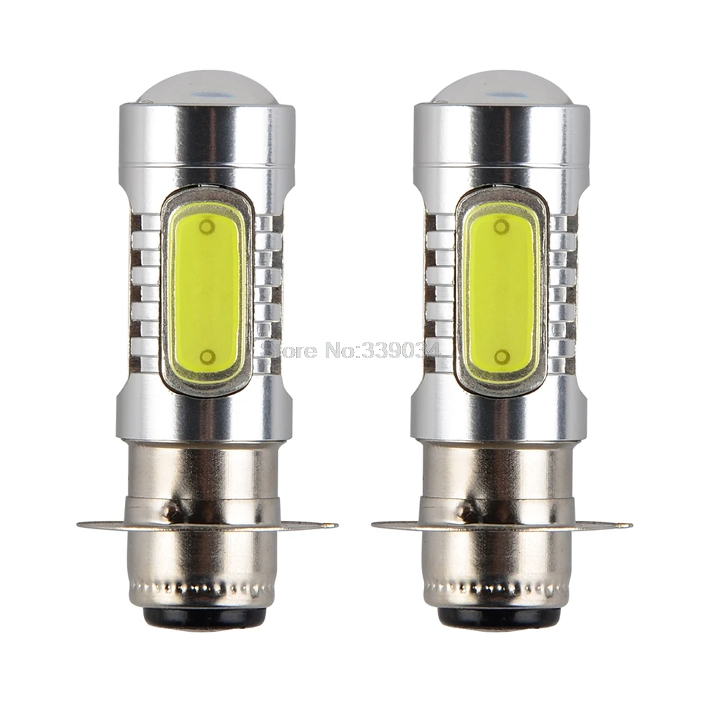 ATV LED Headlight Bulbs For Yamaha Grizzly 125 600 Raptor 350 700 700R