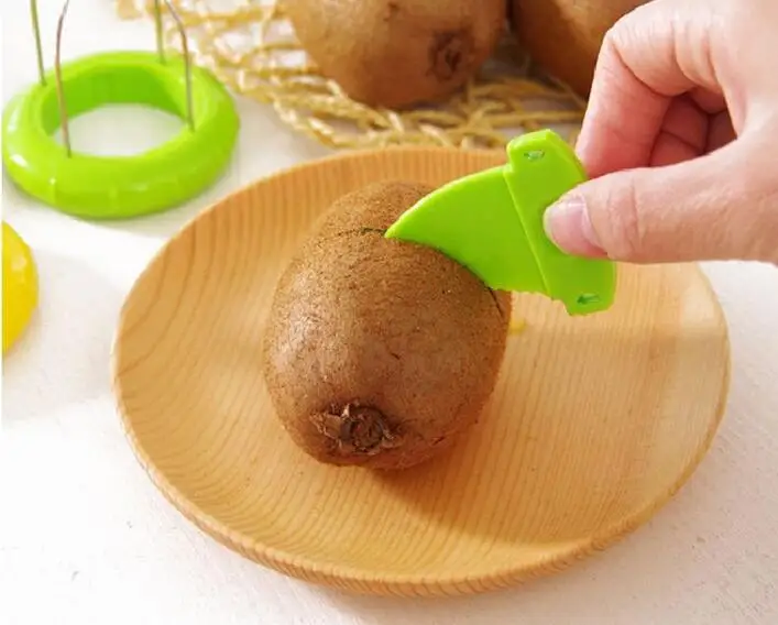 1 шт. Новый резак для фруктов киви вырезать устройство копания Core Twister Slicer Кухня