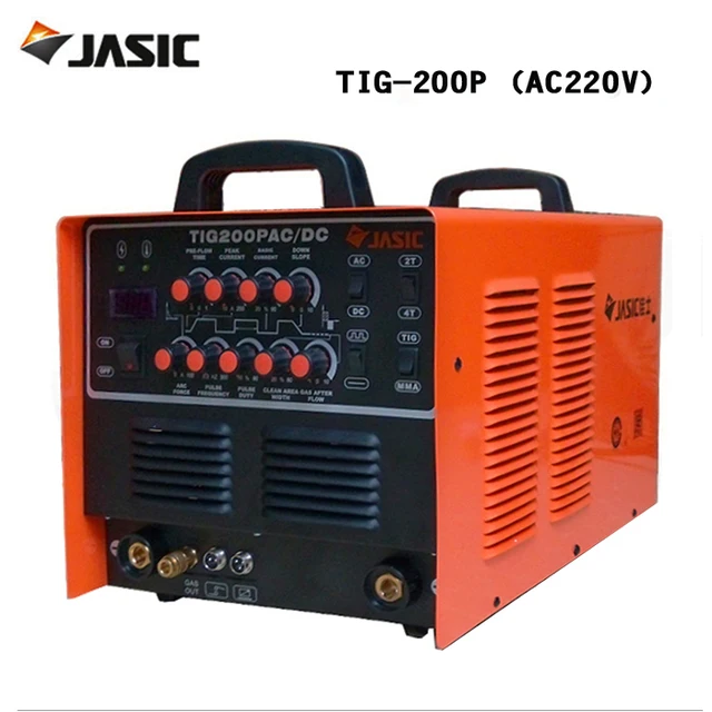Jasic welder WSE 200P/ AC / DC pulse TIG welder and aluminum welding