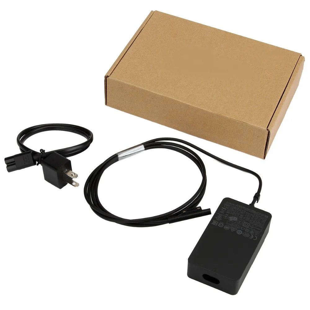 

SuperNight DC 12V 2.58A 36W AC Wall Charger with USB Port Power Supply Adapter for Microsoft Surface Pro 3 4 5 2017 Laptop US EU