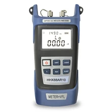 Portable Optical Power Meter, 10mw 15km Red Laser Visual Fault Locator Tester Tool