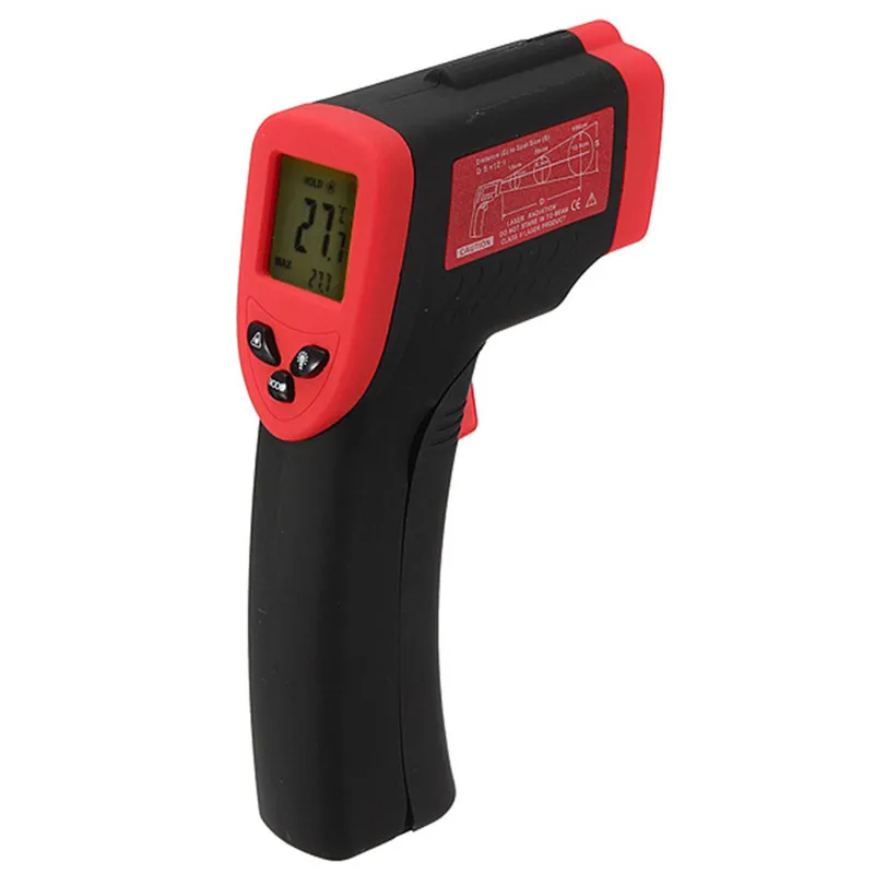

-50 to 500 Degree Infrared Thermometer Non Contact IR Digital Temperature Electronic Instruments Tester LCD Display Back Light